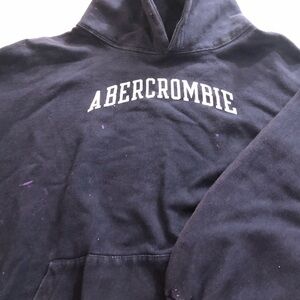 Abercrombie & Fitch Purple Splatter Pink Hoodie Sweater for Women & Men
